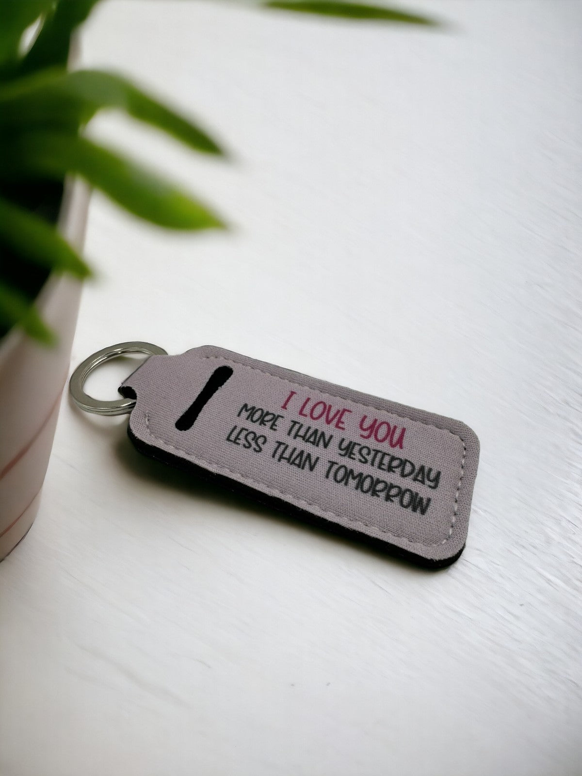 Personalized Lipstick Holder Keychain