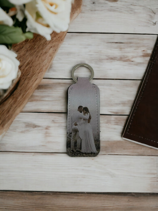 Personalized Lipstick Holder Keychain