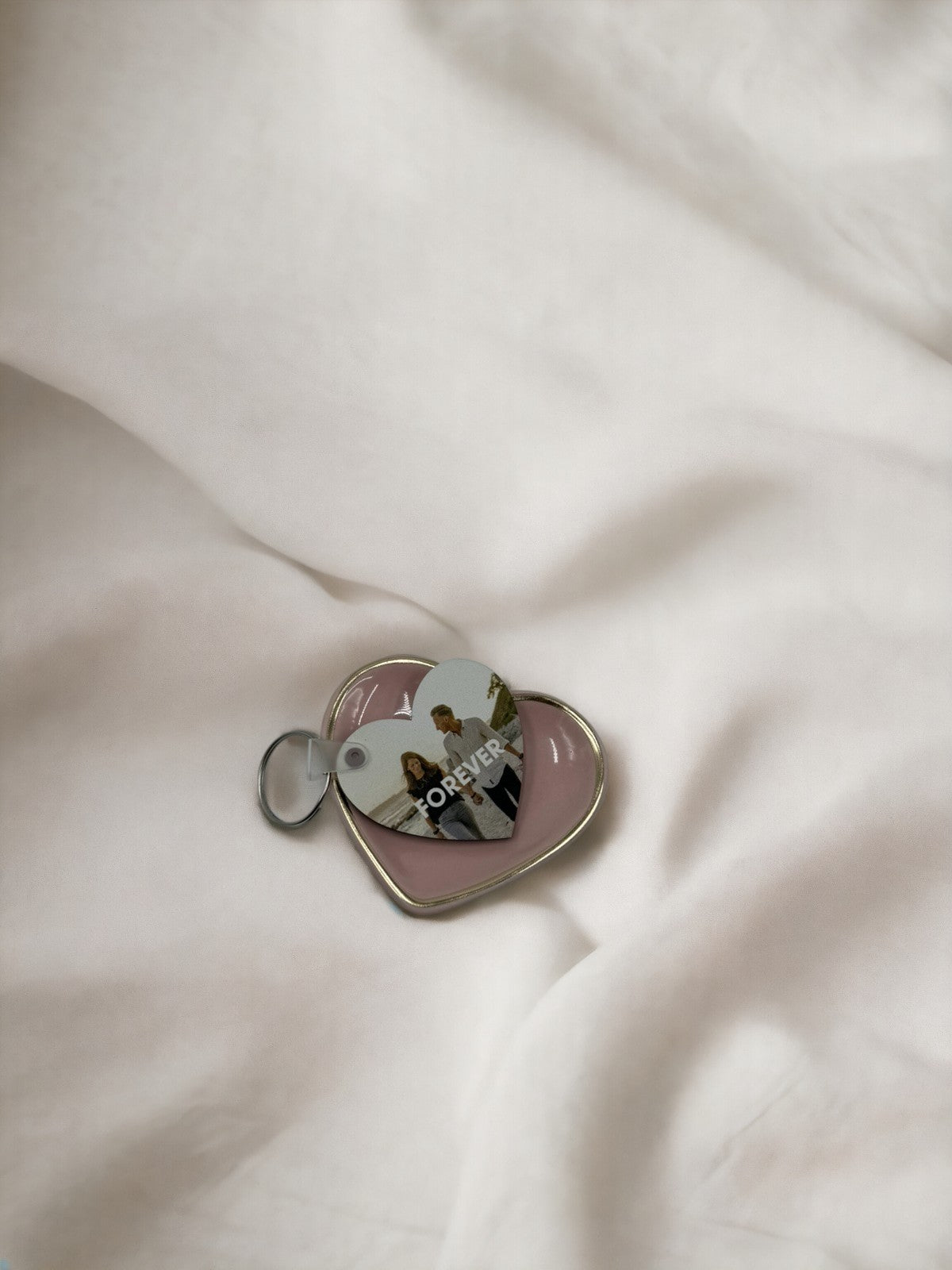 Personalized Keychain Heart